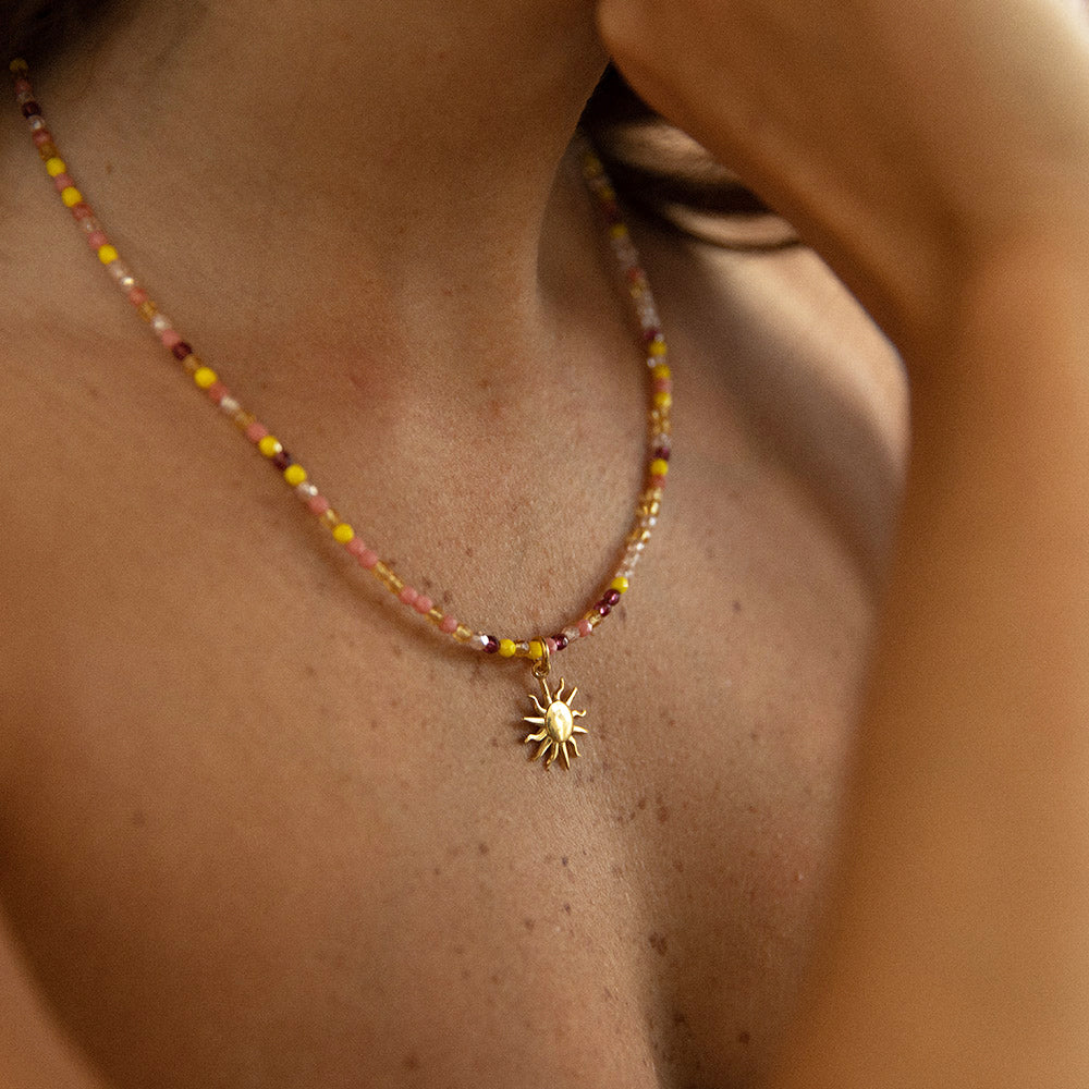 NANDI X SISTER Sun Pendant - Gold - Sister the brand
