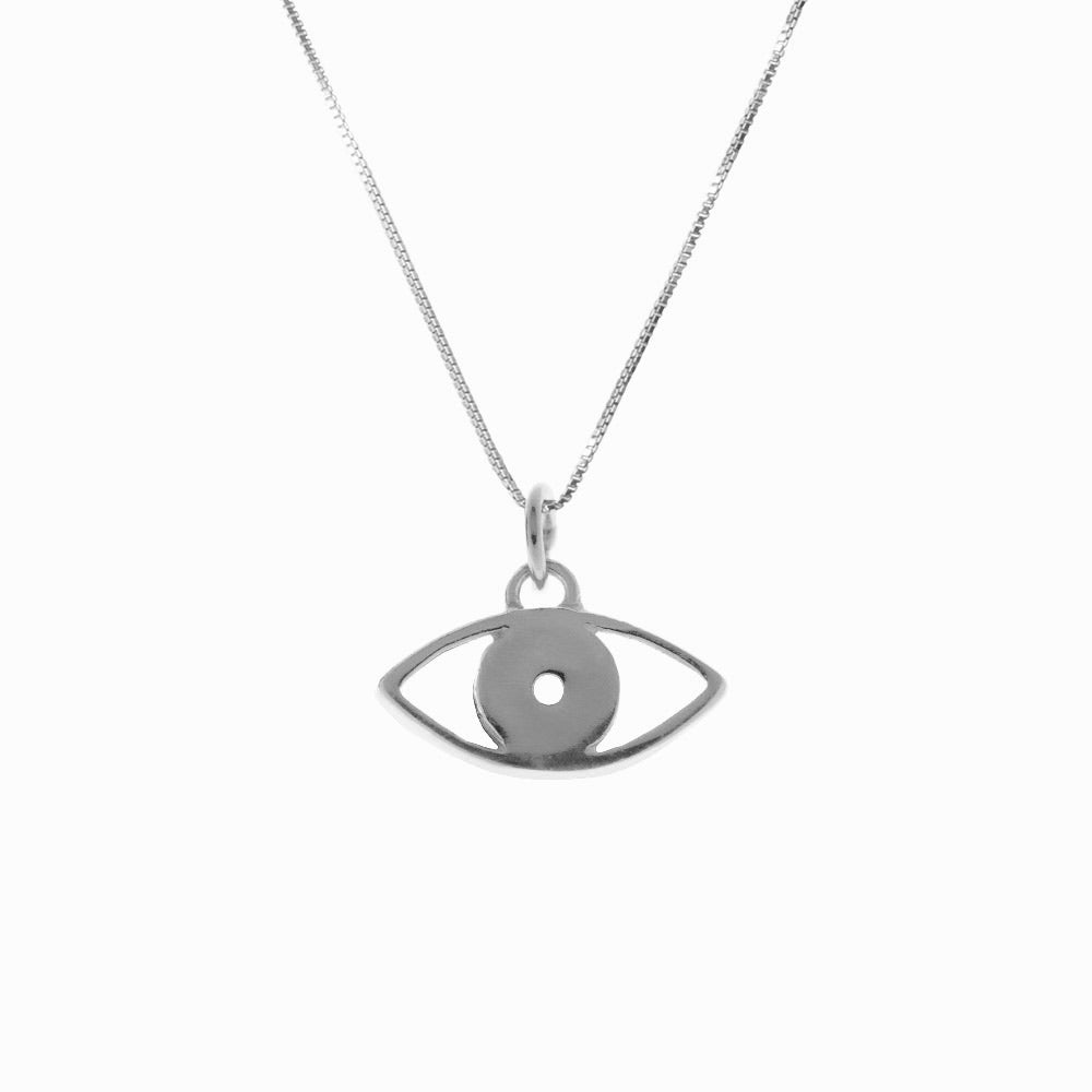Evil Eye Silver Pendant - Sister the brand