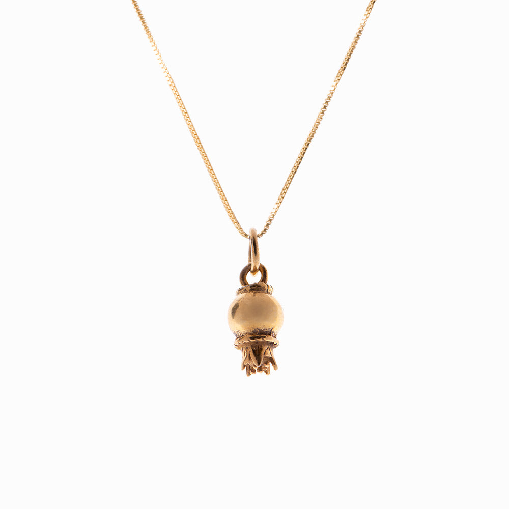 Pomegranate Gold Pendant - Sister the brand