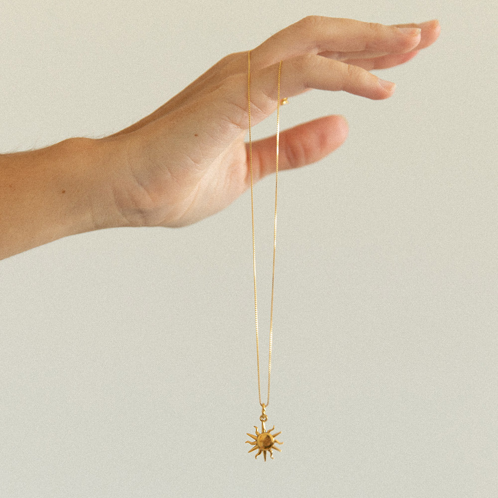 NANDI X SISTER Sun Pendant - Gold - Sister the brand