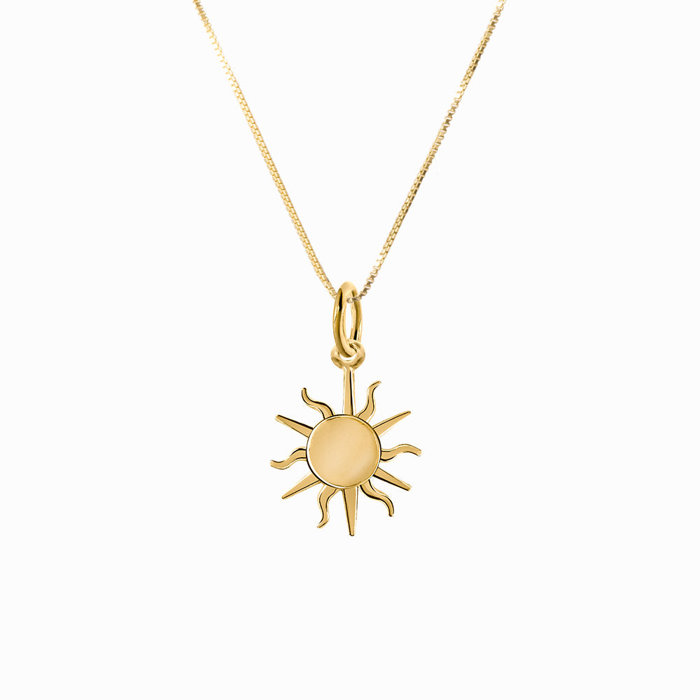 NANDI X SISTER Sun Pendant - Gold - Sister the brand
