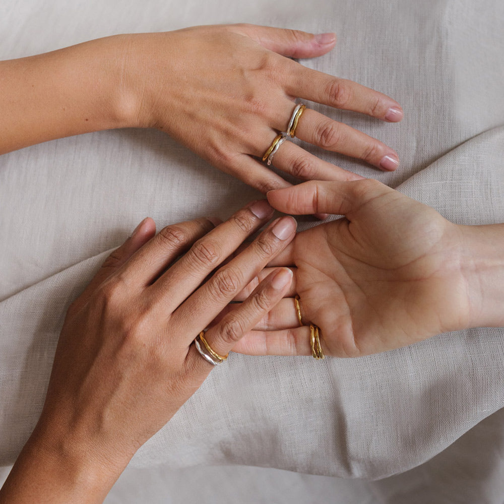 Kyma Ring - Gold-Plated Silver - Sister the brand