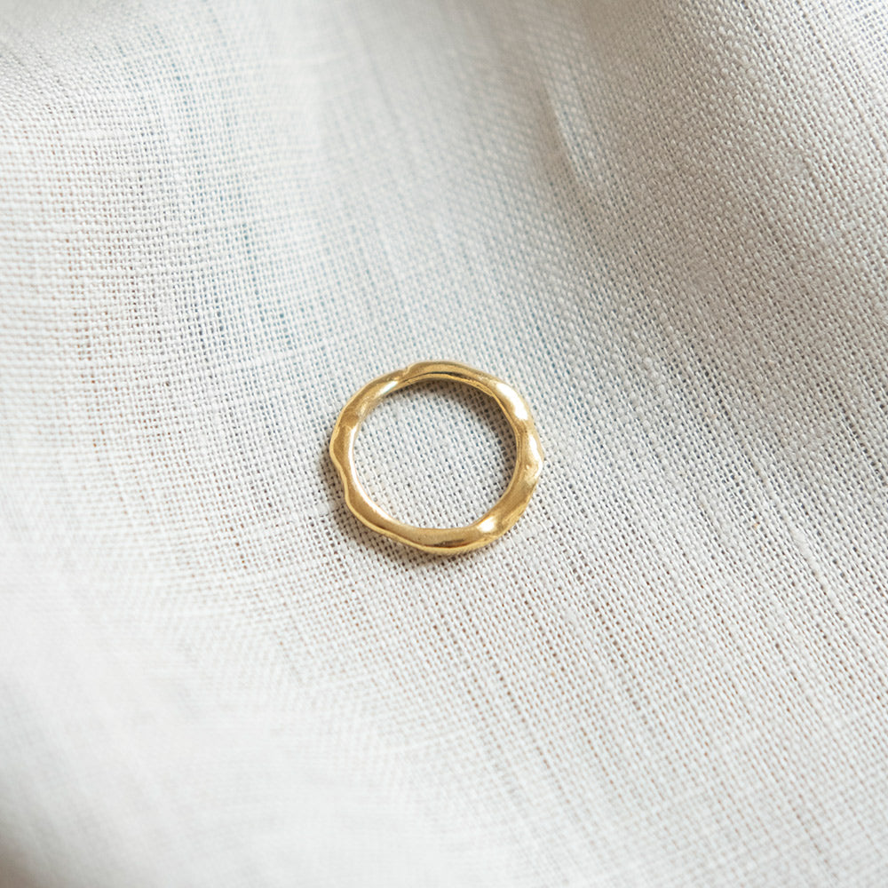 Kyma Ring - Gold-Plated Silver - Sister the brand